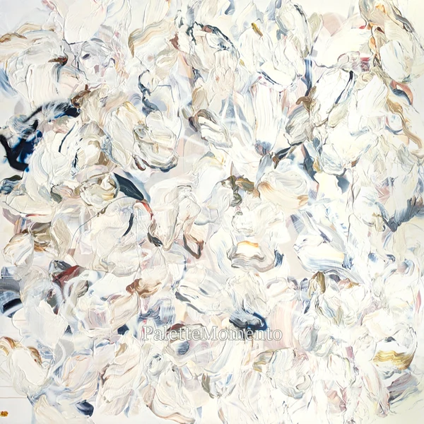 White impasto — artwork view