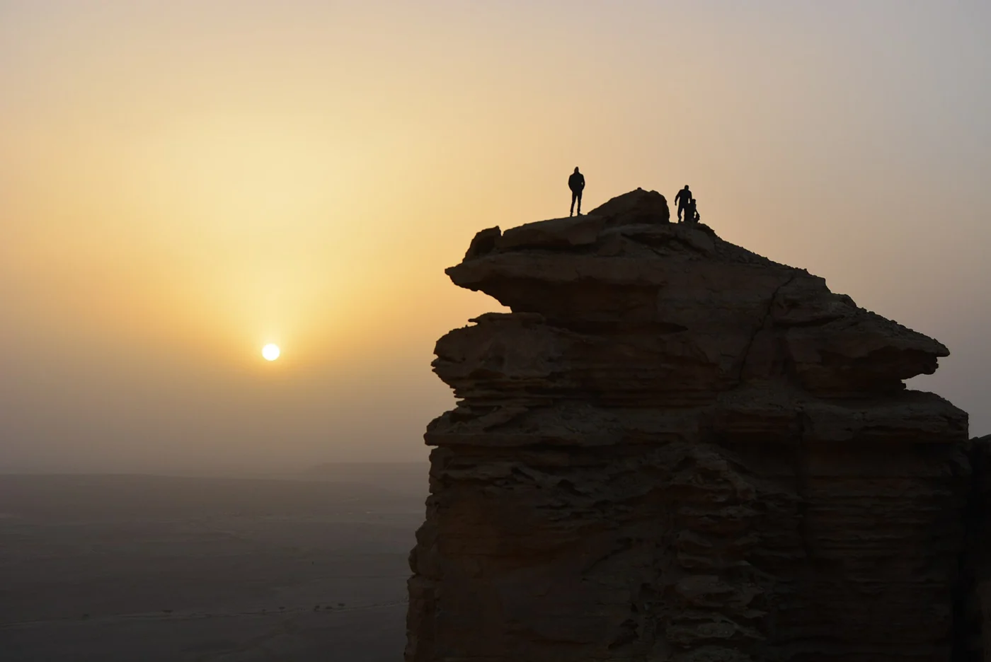 Edge of the World escarpment near Riyadh