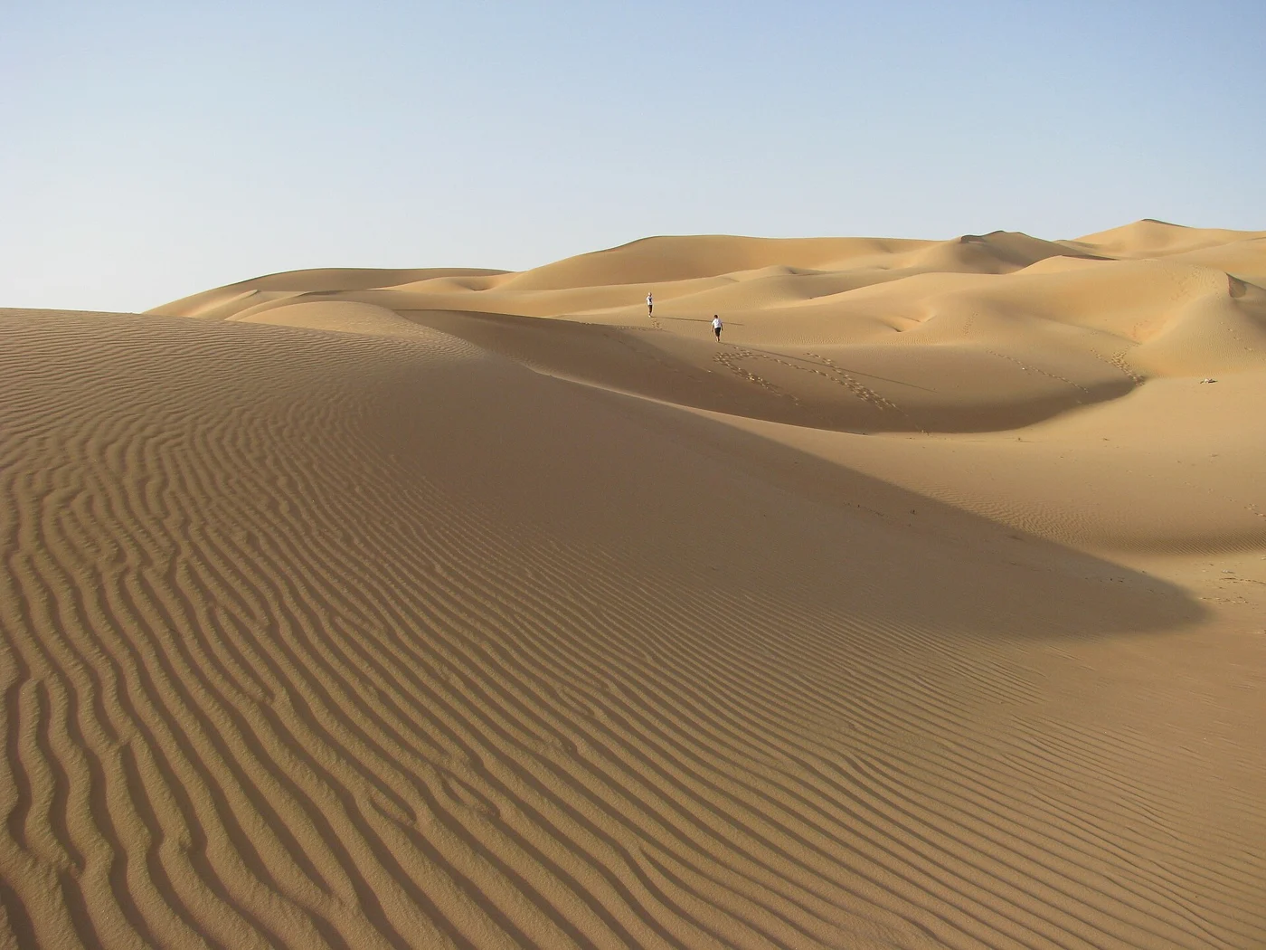Liwa desert dunes, United Arab Emirates
