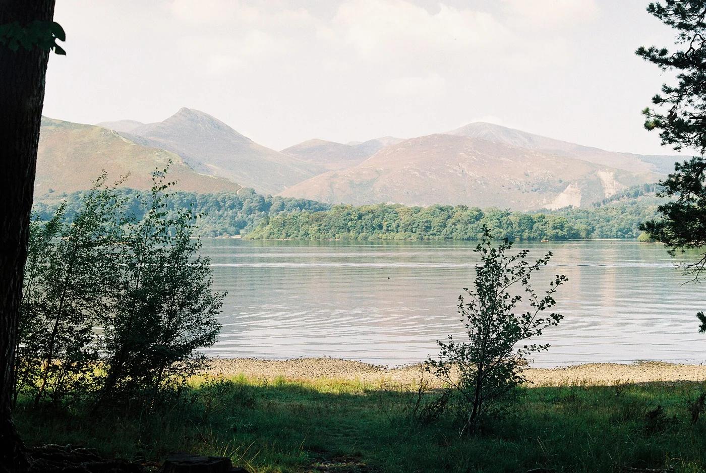 Derwentwater and surrounding fells in the Lake District
