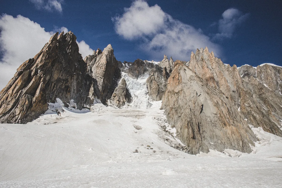 Mont Blanc du Tacul near Chamonix