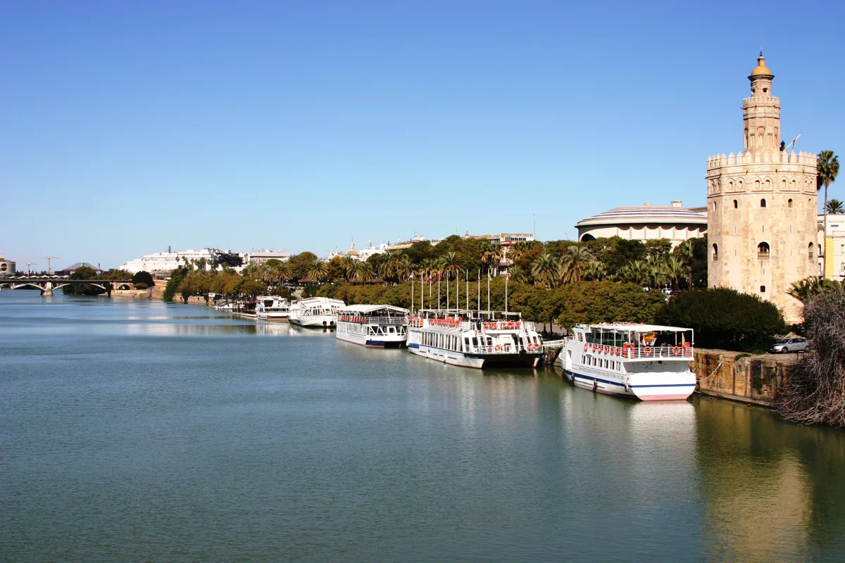 The Guadalquivir and Torre del Oro in Seville